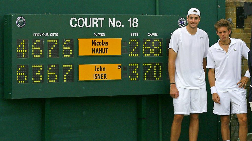 John Isner - Nicolas Mahut Wimbledon en uzun maç skoru